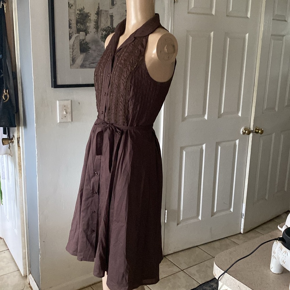 Depeche brown dress - Picture 4 of 7